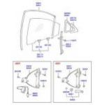 HYUNDAI ACCENT 00-02 KAPI CAM LASTİĞİ ARKA SAĞ MİLENYUM 00-02/ADMİRA ACCENT 03-06