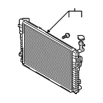 RADYATOR ELANTRA 94-5 DUZ (KORE)