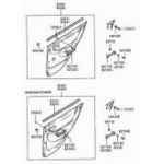 HYUNDAI ACCENT 00-02 CAM KENAR LASTİĞİ  ARKA İÇ SOL MİLENYUM 00-02/ADMİRA ACCENT 03-06