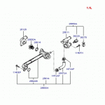 TERMOSTAT YUVASI KOMPLE GETZ YM DİZEL