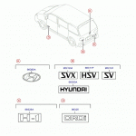 HYUNDAİ YAZI STAREX