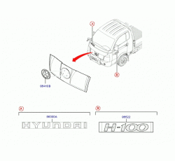 H100 YAZI PORTER H100  KMYNT 04-